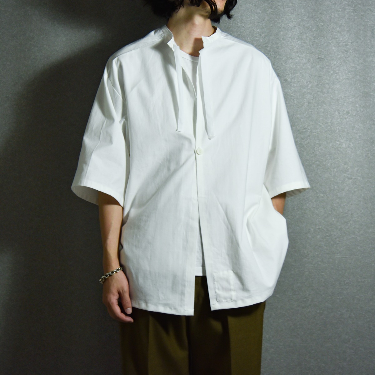 DEAD STOCK】70s Swedish Army Hospital Shirts スウェーデン軍 