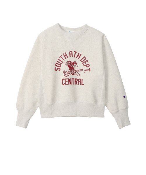 CHAMPION (チャンピオン) ウィメンズ クルーネックスウェットシャツ CW-Y002