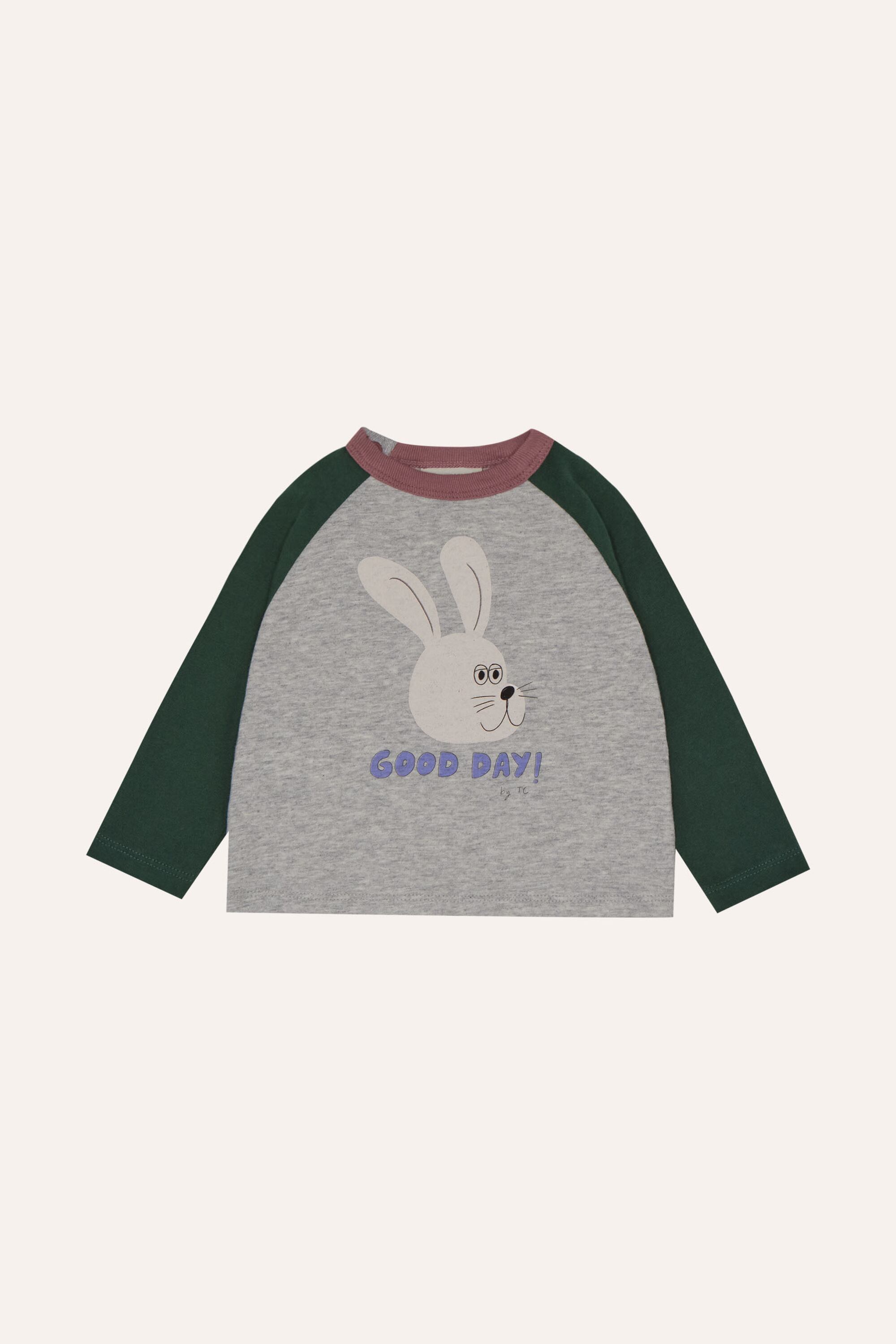 送料無料 the campamento/RABBIT GOOD DAY BABY TSHIRT