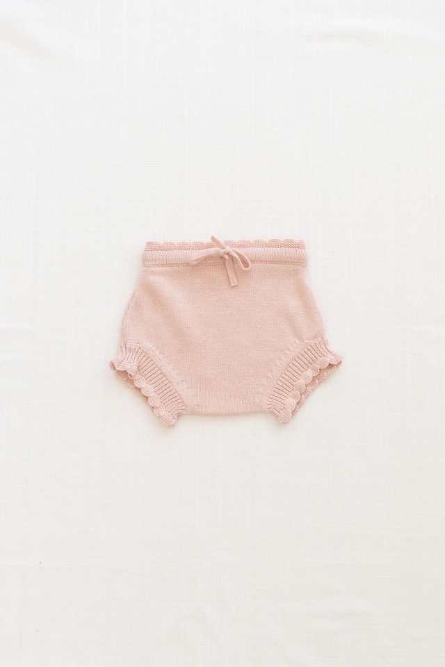 FIN&VINCE/knit shortie bloomer - peach