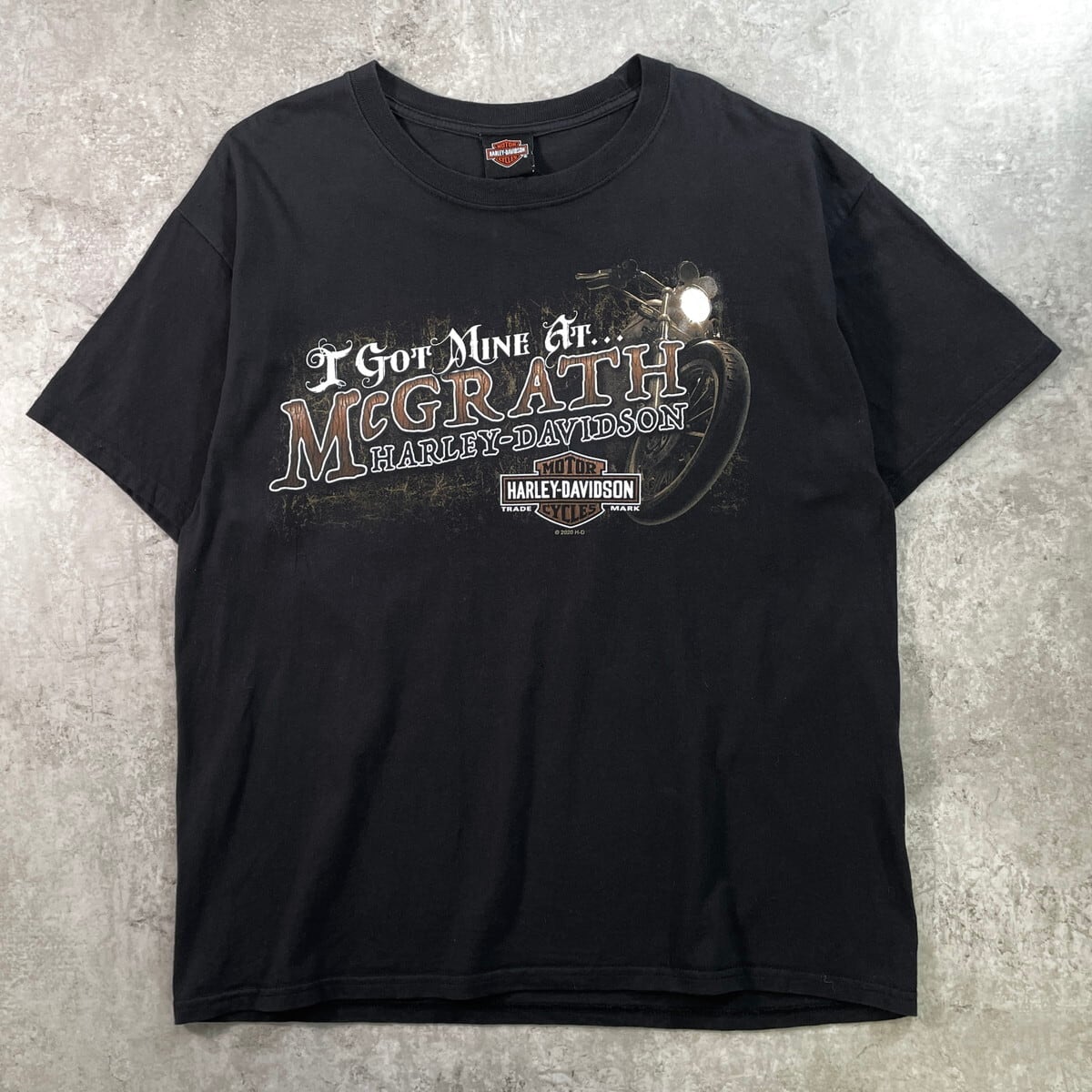 HARLEY DAVIDSON ハーレーダビッドソン バイカープリント Tシャツ