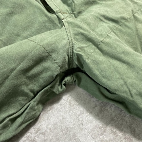 70s ボタンフライ ハンティング ミリタリー フレンチワーク パンツ 詳細写真7