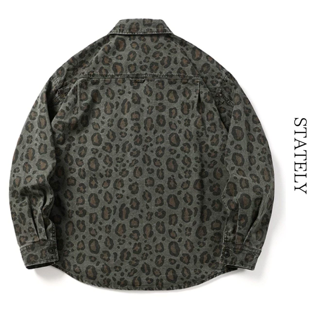 Vintage Leopard シャツジャケット_T145・画像2