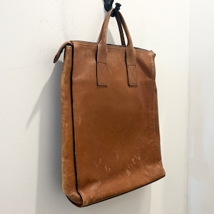 UNKNOWN LEATHER BAG BROWN