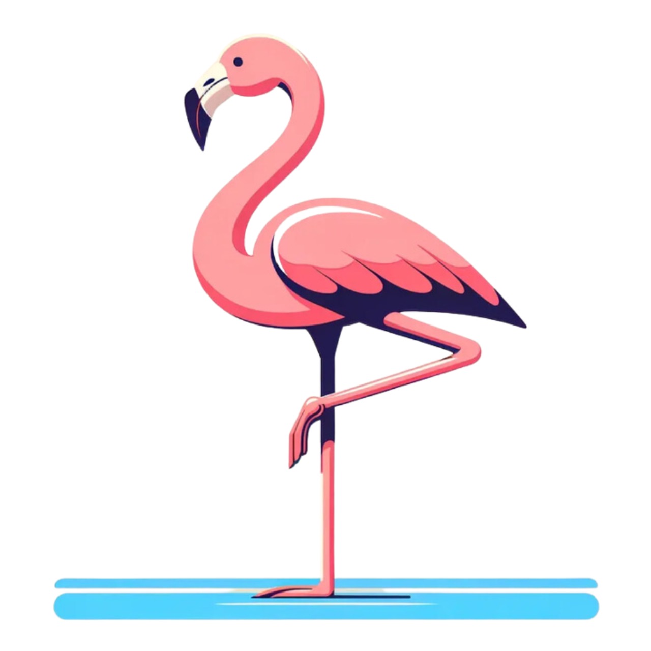 T-shirt -フラミンシンプル 4101