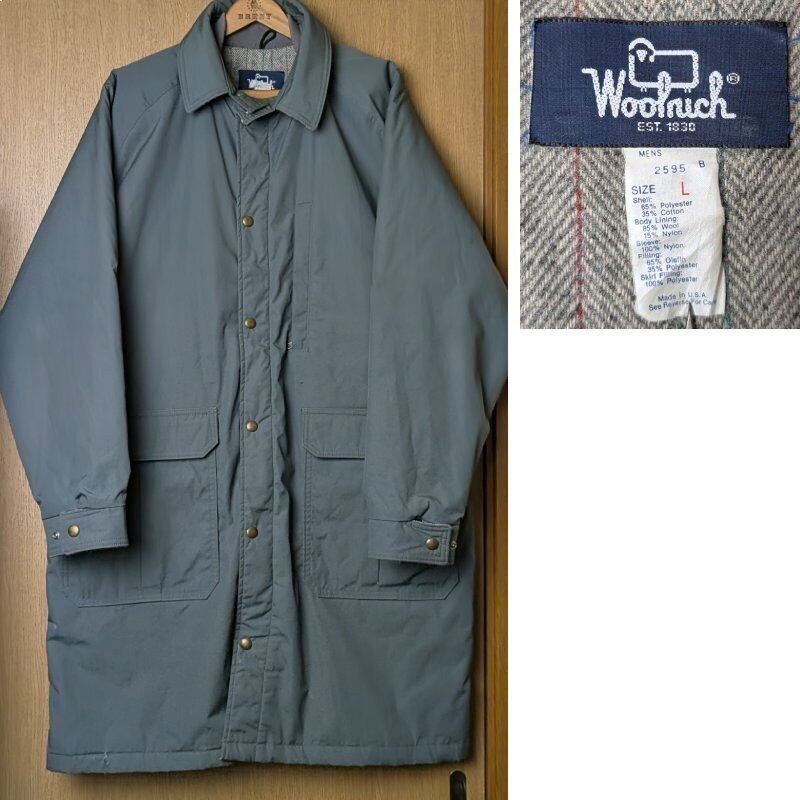 80s WOOLRICH Storm Coat (L) | Wonder Wear ヴィンテージ古着ネット