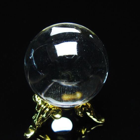 水晶 丸玉 23mm 一点物 おまかせ便 141-7646