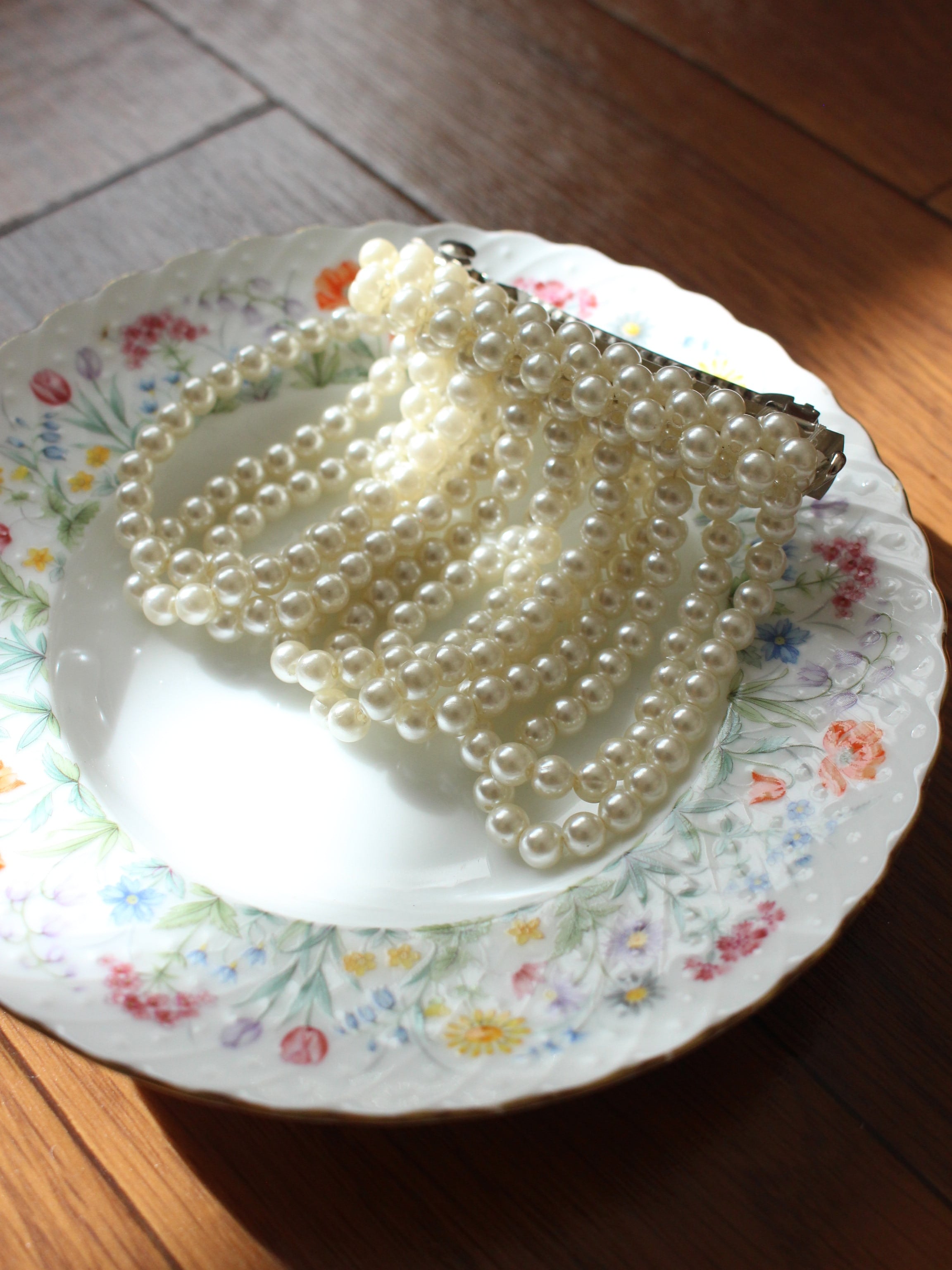 パールビーズバレッタ