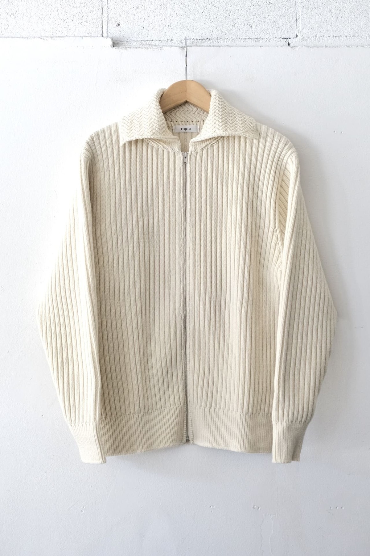 FUJITO Zip Up Cardigan