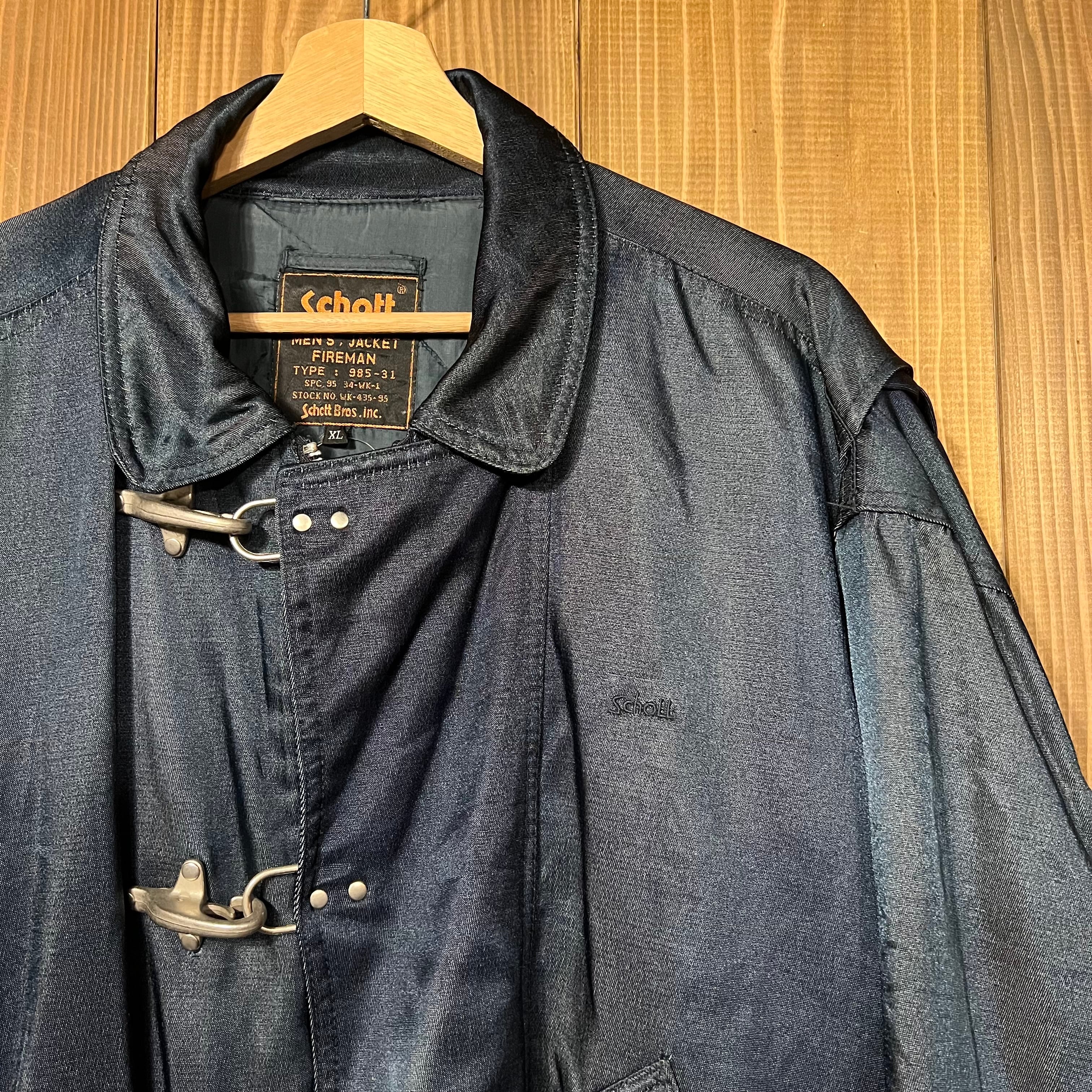 90s Schott Fireman Jacket ショット ファイヤーマン ジャケット 985