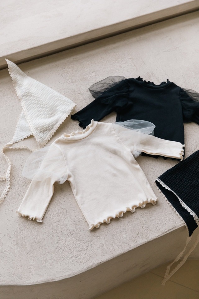 ラスト1 creamL【即納】<loveplain>  Romance leggings