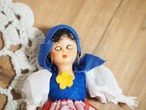 民族衣装のお人形 花かご スリープアイ 画像17