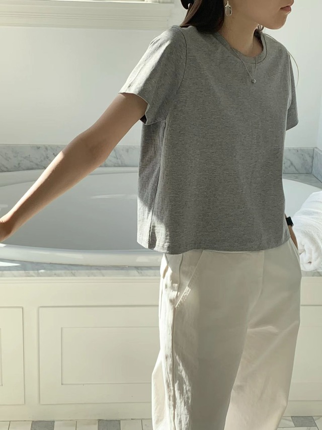 (予約) ounce / Joy half tee 3color