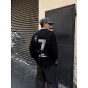 VINTAGE ストリート 国旗プリント ロングTシャツ T2020