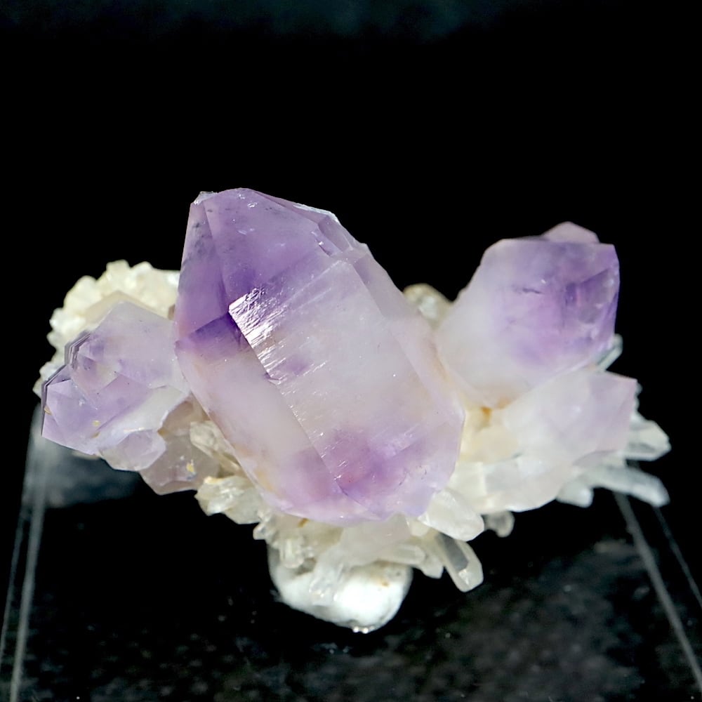 ジョージア産 アメジスト クラスター クリスタル 紫結晶 12,2g AMT052 鉱物 天然石 原石 パワーストーン