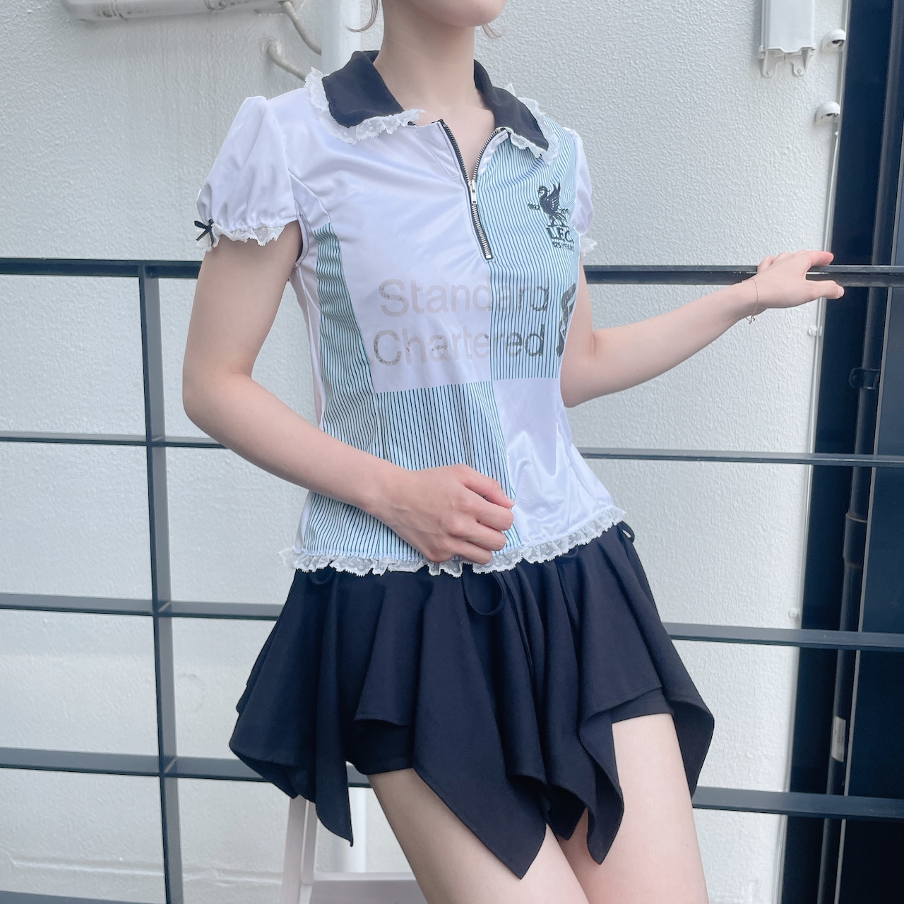 ユニフォームリメイクレーストップス | lilLilly official webstore