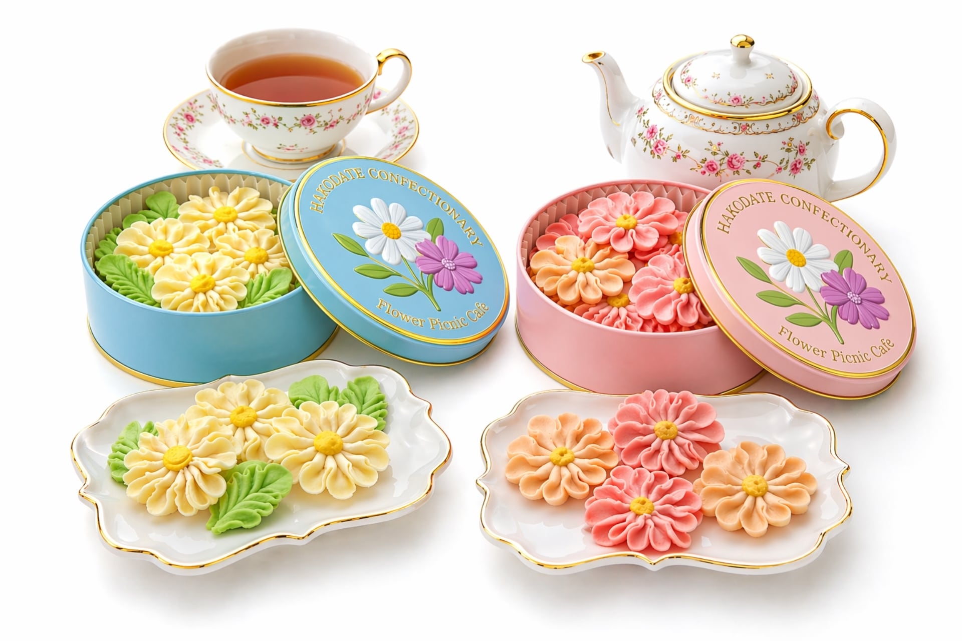 ✿お花のぼうろ | Flower Picnic Cafe -Hakodate-