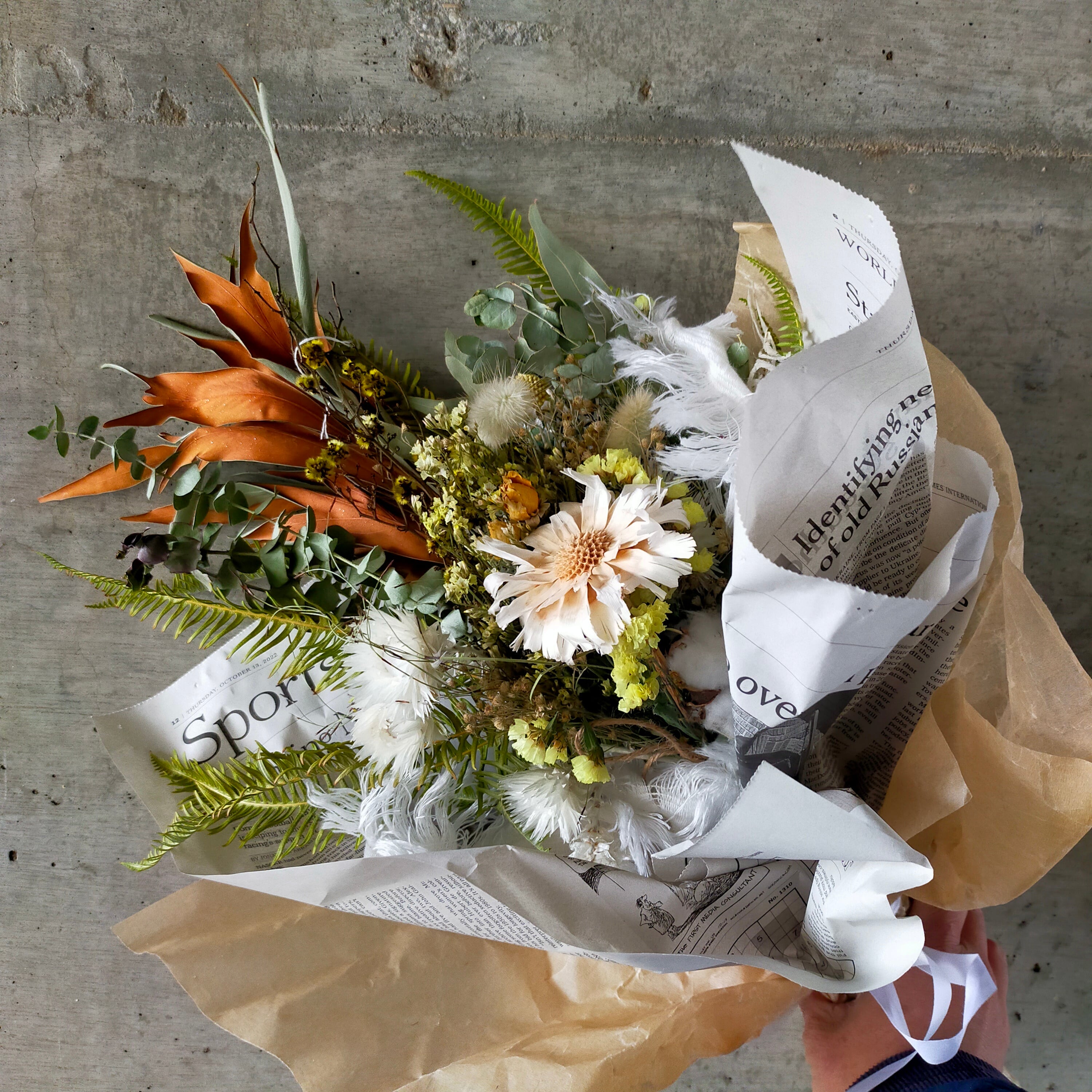 ドライフラワーブーケ L【Dried flowers Bouquet L】 | merry_go_round