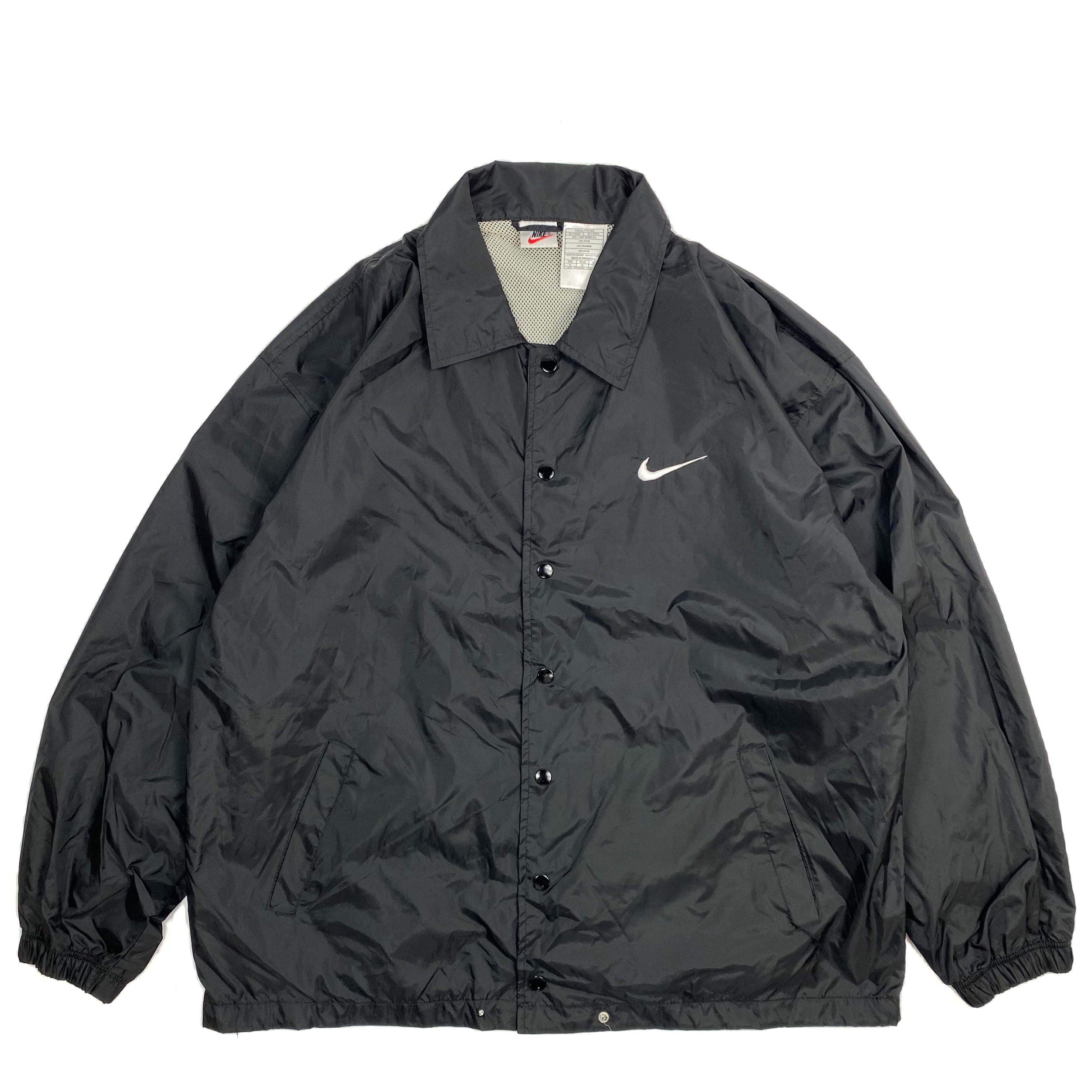 90's "NIKE" Big Swoosh Coach Jacket / ナイキ コーチジャケット ス