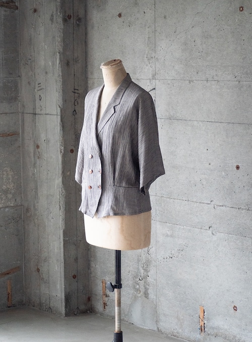 "International Couture" 1980s Double breasted jacket