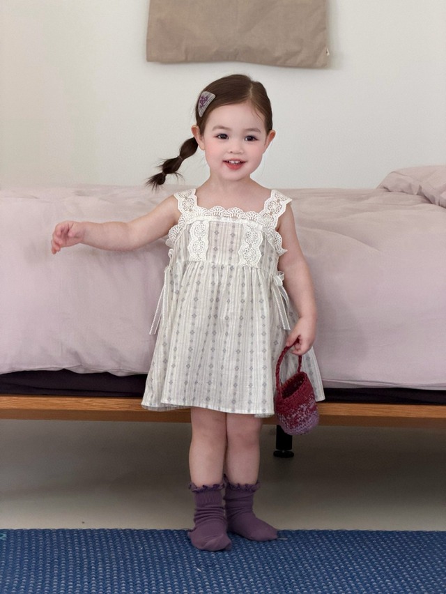 予約：French lace dress〔my daughter〕