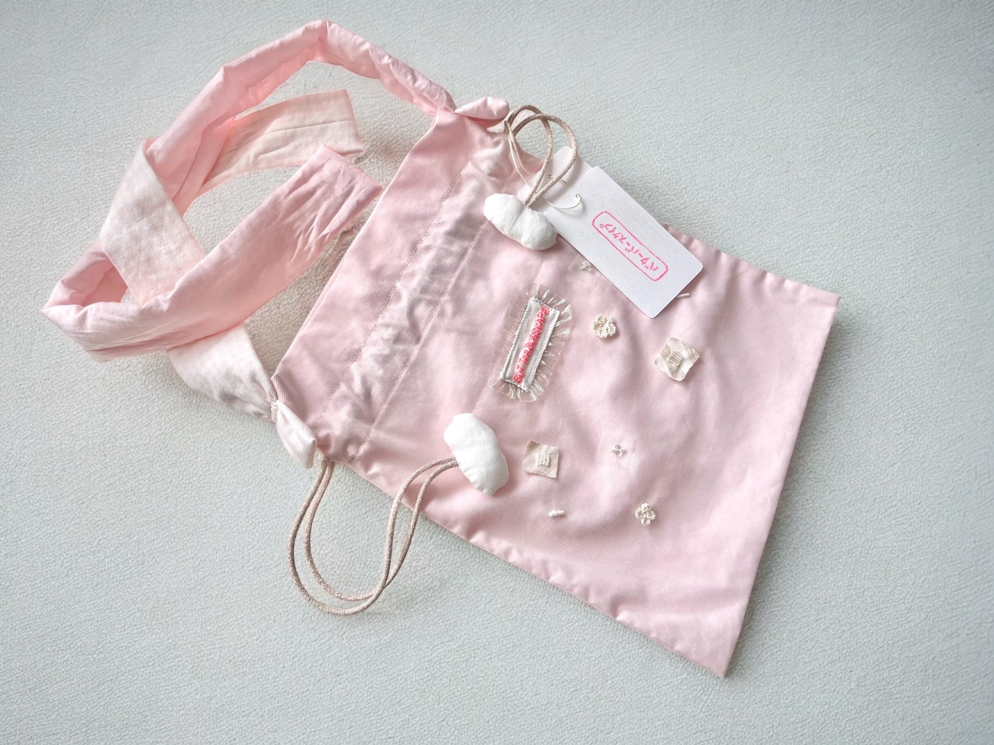 BUTTERBURSCAPE kumoネーム巾着