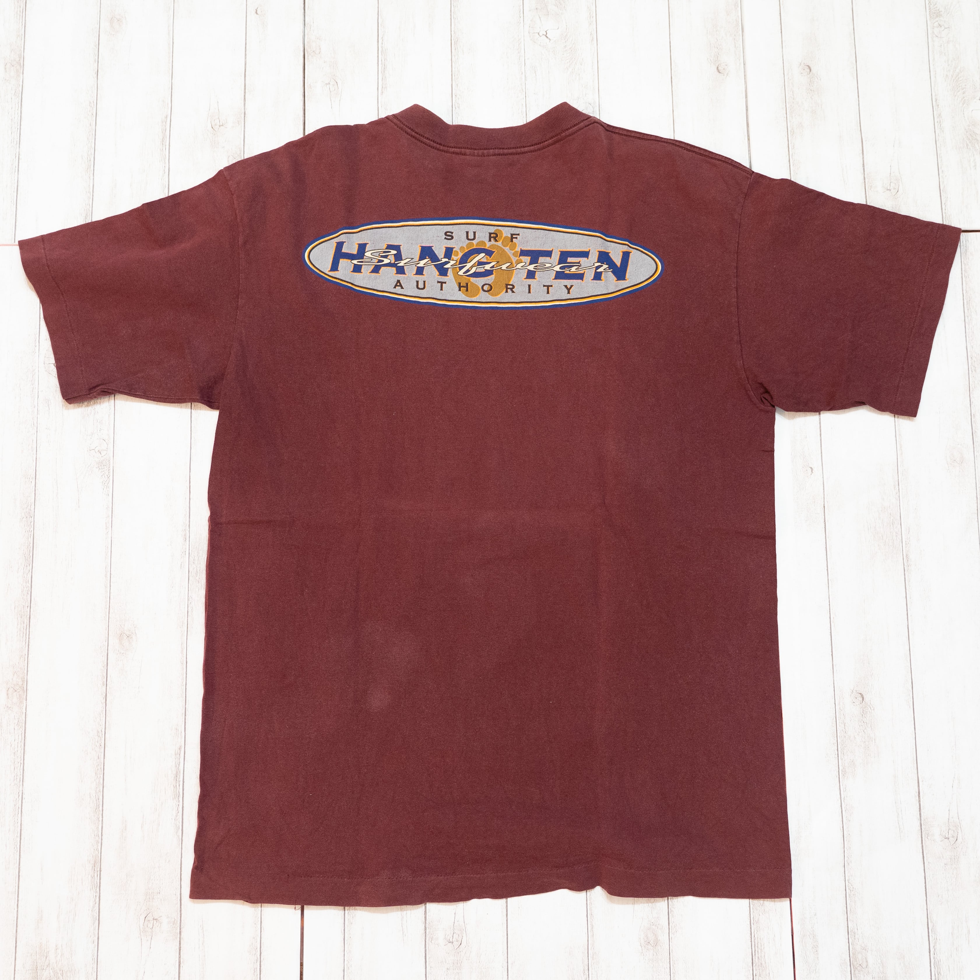 【Men's & Women's】90's HANGTEN T-shirt USA製 | SURFURUGI powered by BASE