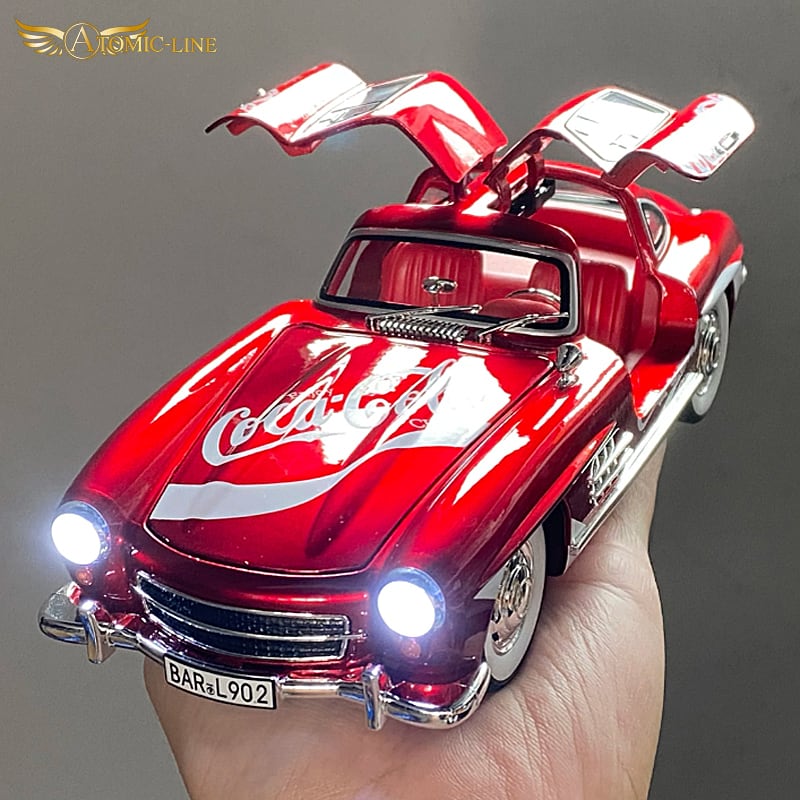 メルセデス ベンツ 300SL クーペ 1/24 ミニカー 全2色 エンジン