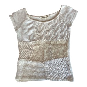 patchwork  knit top