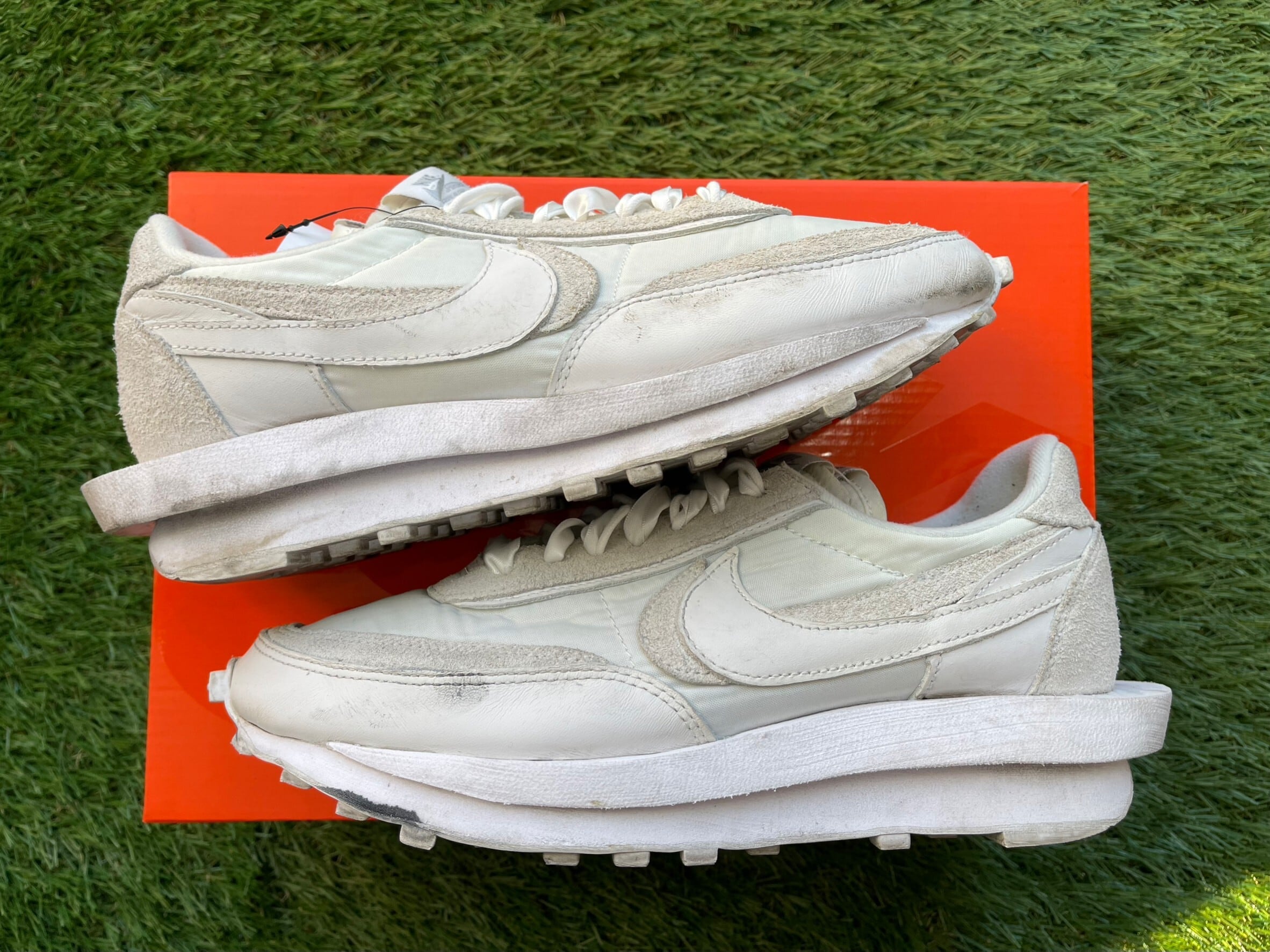 NIKE × sacai LD WAFFLE WHITE BV0073-101 26.5㎝ 23845 | BRAND ...