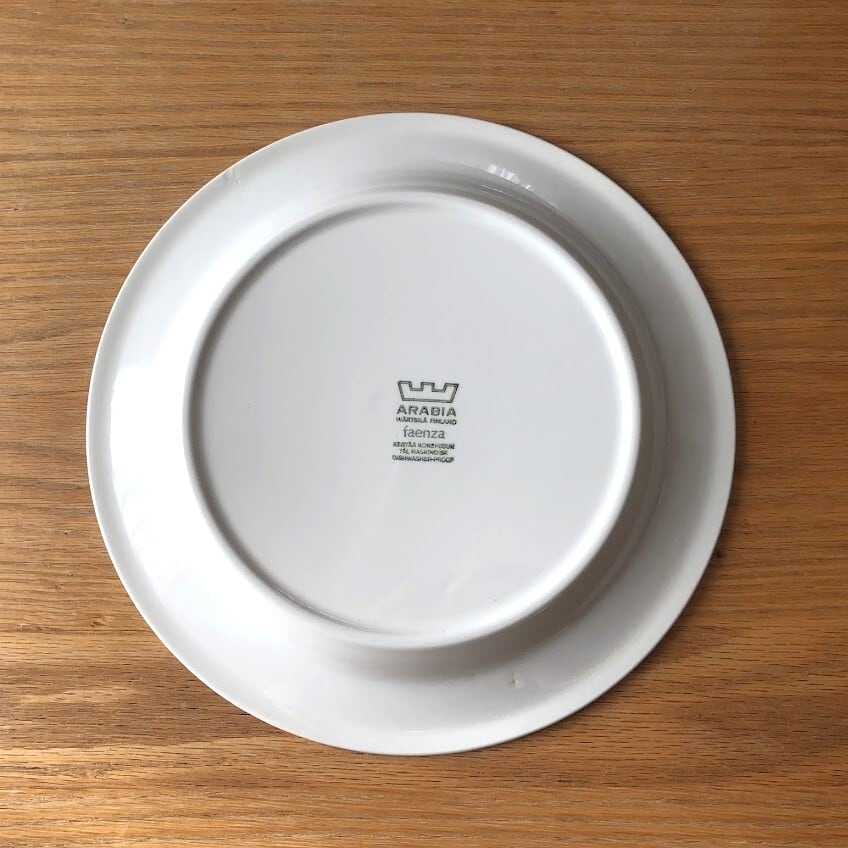 ARABIA ファエンツァ 24cmプレート アラビア ファエンツァ ARABIA Faenza 24cmプレート | Hauska 北欧