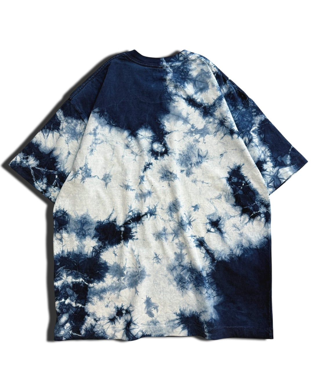 セットアップ可】タイダイ藍染めビッグシルエット半袖Tシャツ