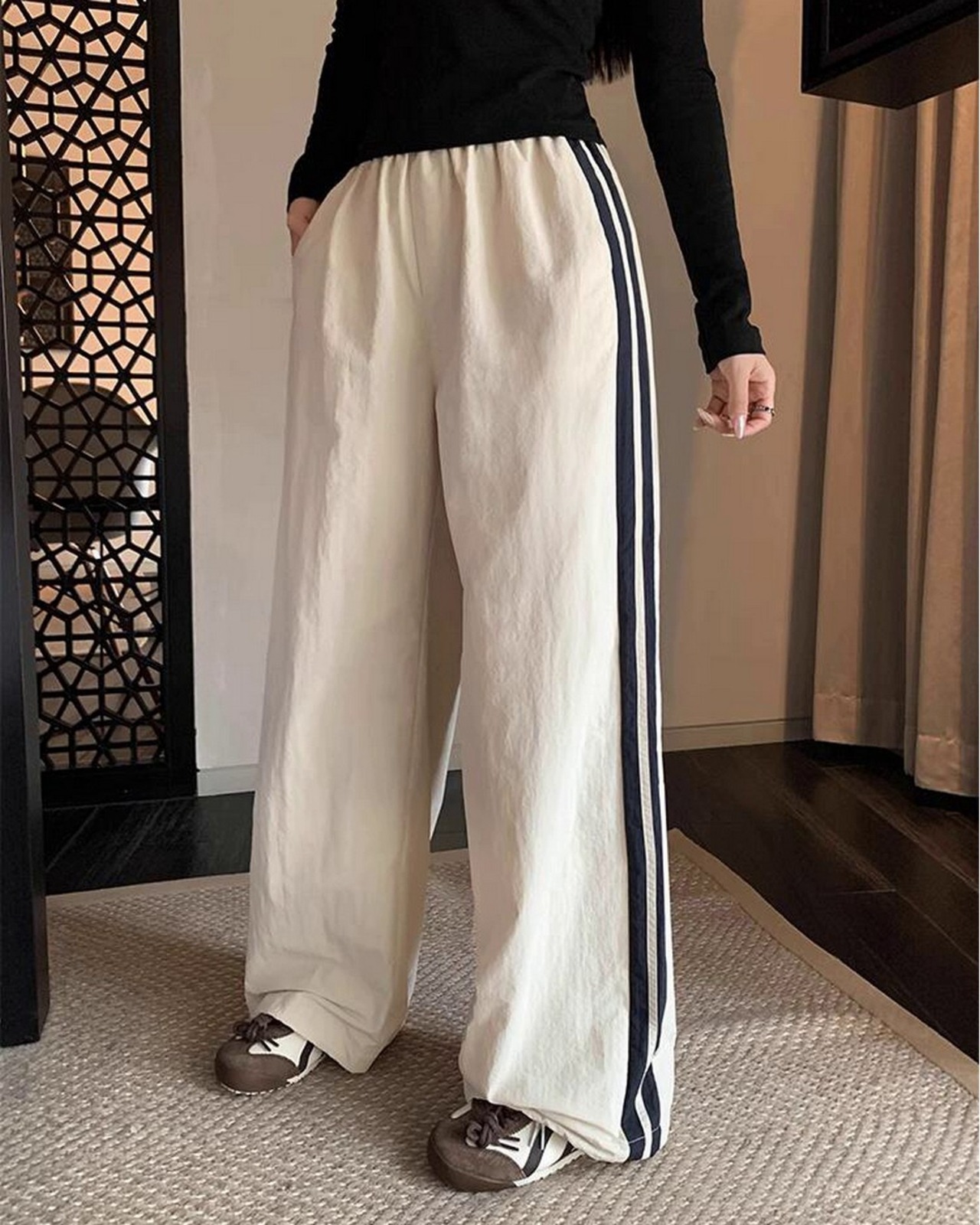 スウェットサイドラインパンツ 2color A0329 - 10