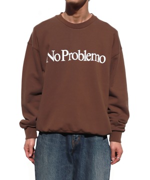 No Problemo  / NP20002.04 SWEATSHIRT (BROWN)