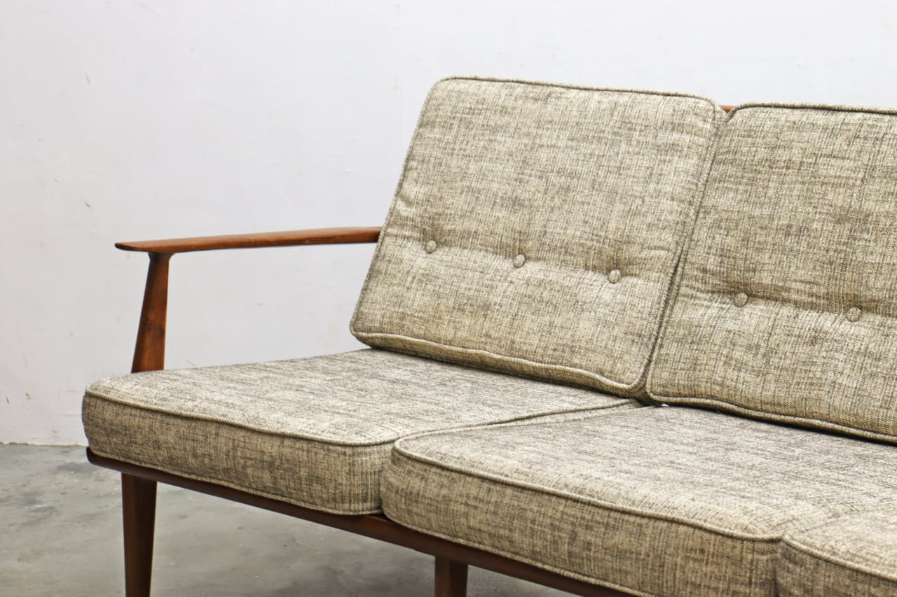 ACME Furniture アクメファニチャー DELMAR デルマー 3P ソファ タモ材
