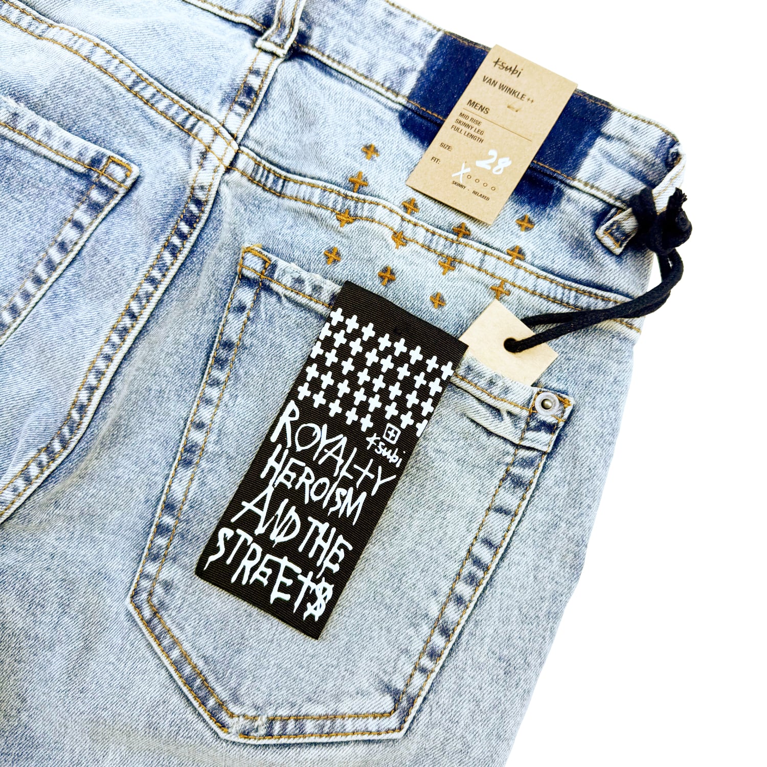 Ksubi / Van Winkle Paint Summer Blue | HOLICK