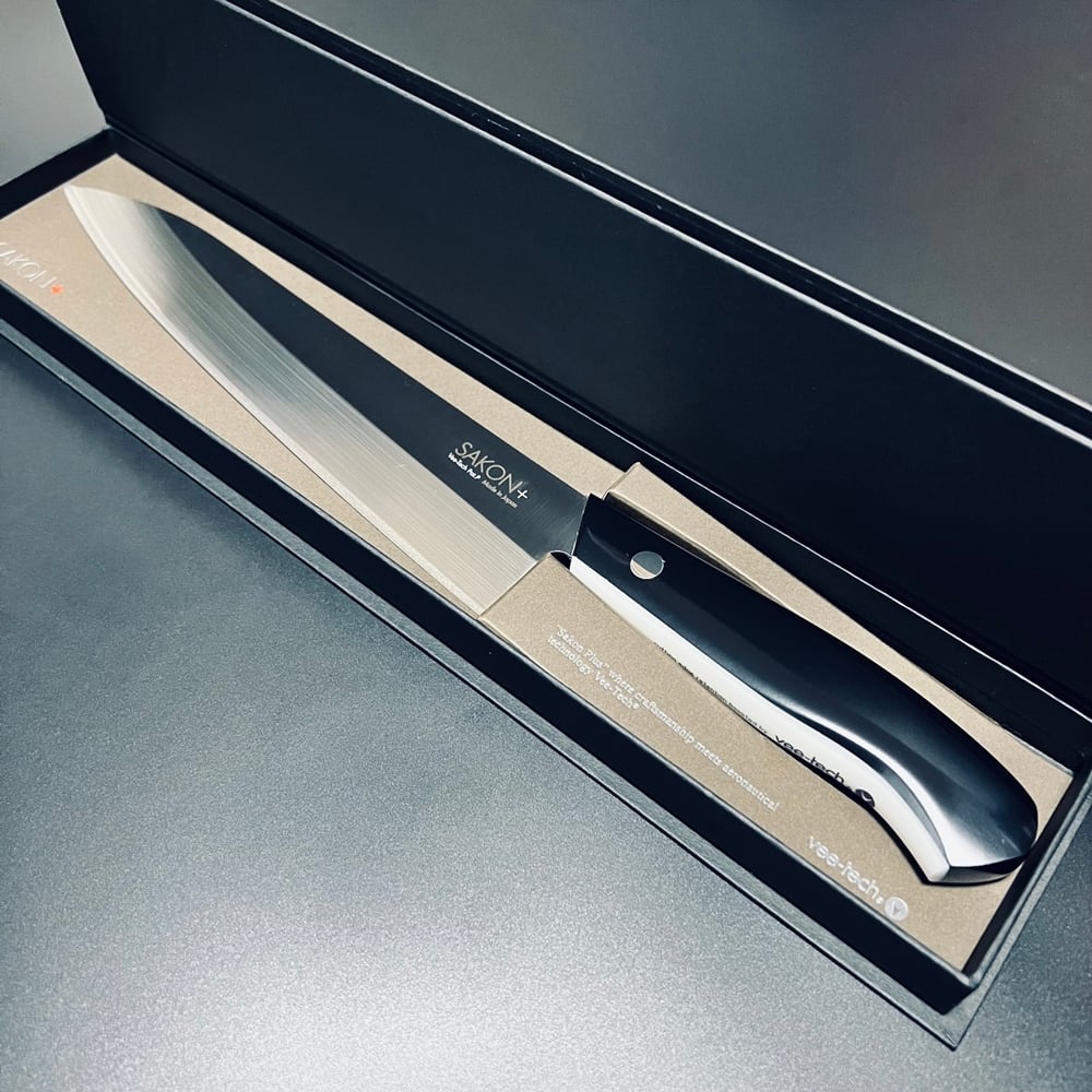 SAKON+ 牛刀 包丁 片刃 210mm 左近プラス 土佐刃物 vee-tech