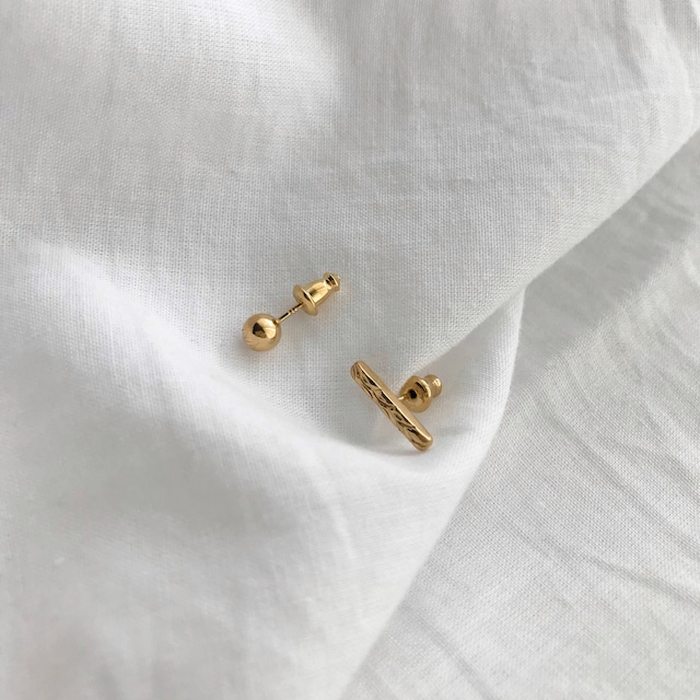 stick and grain earrings