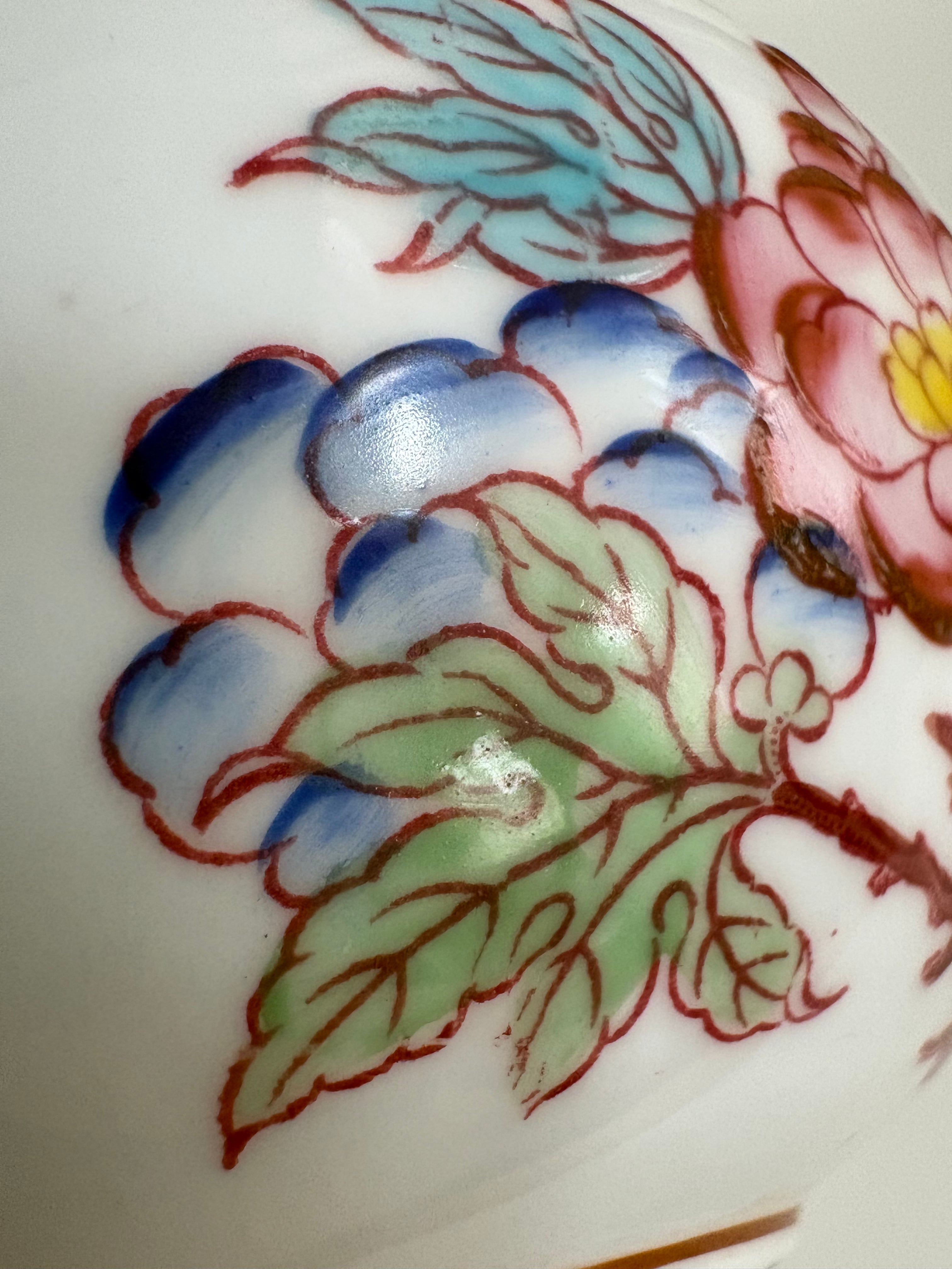 サルグミンヌ MINTON No.252 ティーカップ（鳥と花の絵付け
