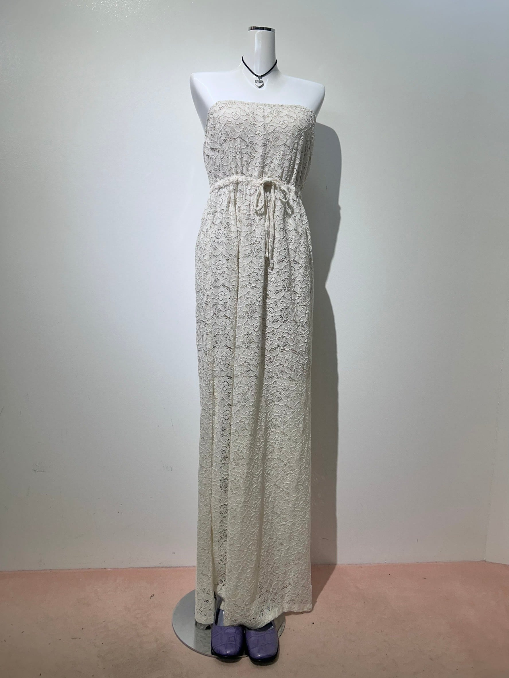 Bare-top dress