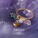 【001 Twilight Collection】 Integration Ring サファイア × タンザナイト × アメジスト × オパール 鉱物原石 リング 指輪 天然石 アクセサリー (No.3383)