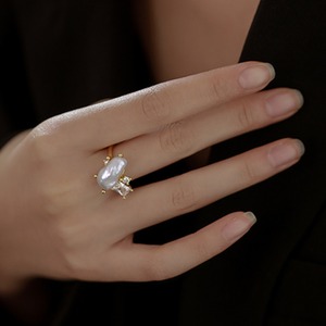 バロックパールリング A10063