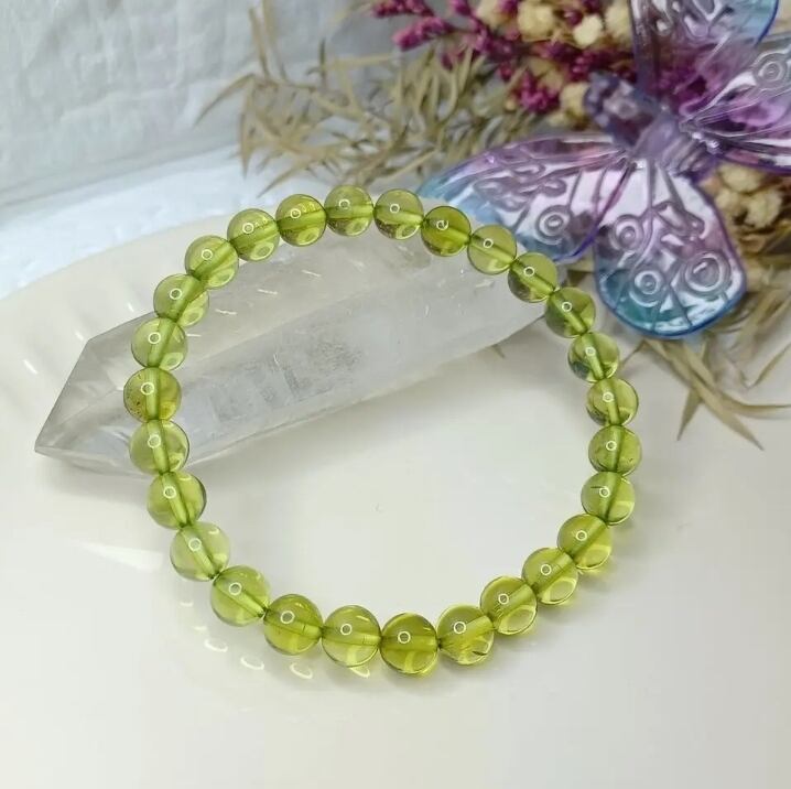 天然琥珀/最強品質】希少リトアニアアンバー＊約6.5mm＊ 天然石