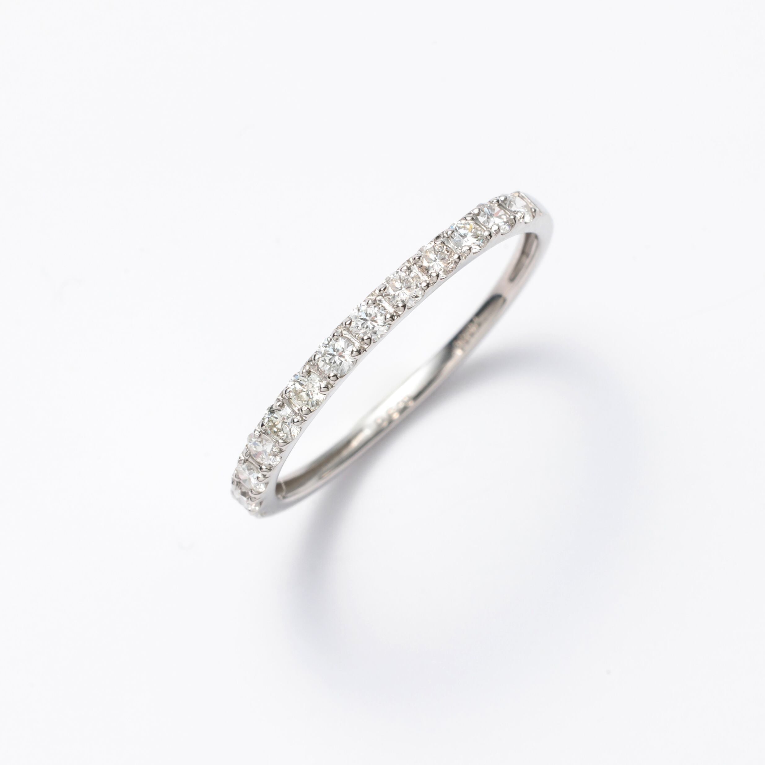 受注生産】プラチナ950 ダイヤモンド エタニティーリング 0.2ct BOX付