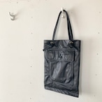 ZOZOTTE  remake leather tote bag / リメイクレザートートバッグ / ブラック