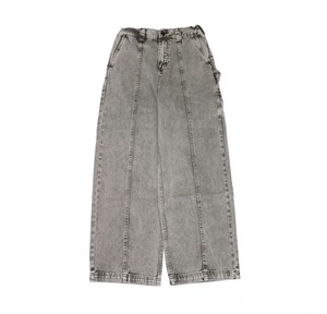 POETIC COLLECTIVE SPLIT DENIM PANTS  GREY