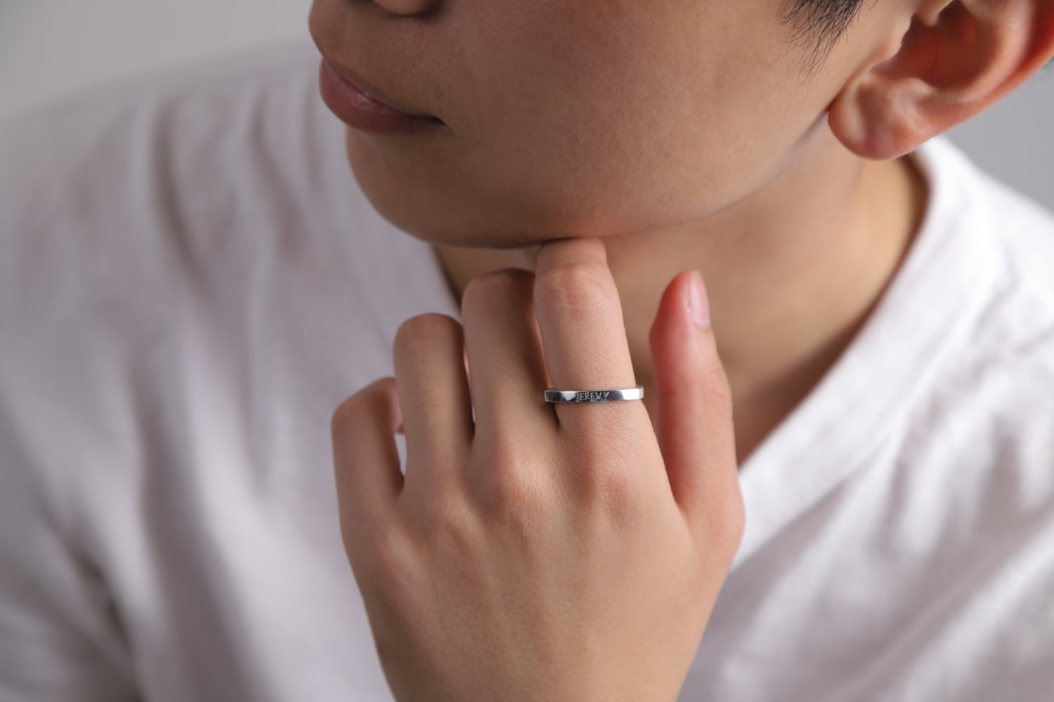 受注生産】プラチナ ロータリーエンジン ロータモチーフリング pt900