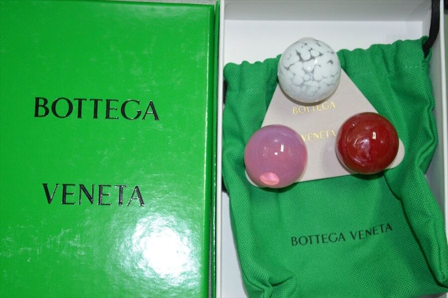 ボッテガヴェネタ BOTTEGAVENETA MURANO GLASS ガラス玉 ノベルティ