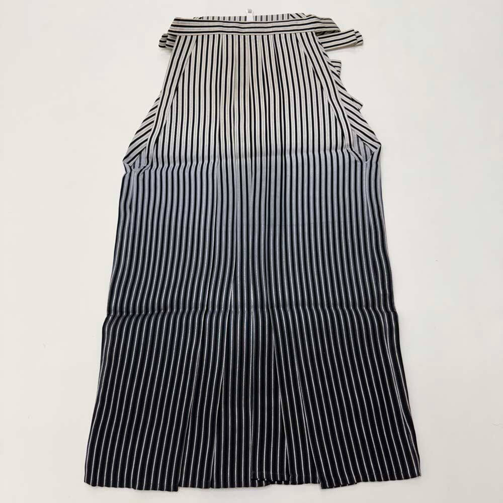 袴 行灯袴 男袴 紐下丈 92cm 男性用袴 2Lサイズ 紋付 成人式袴 縞 ぼかし 中古 4854