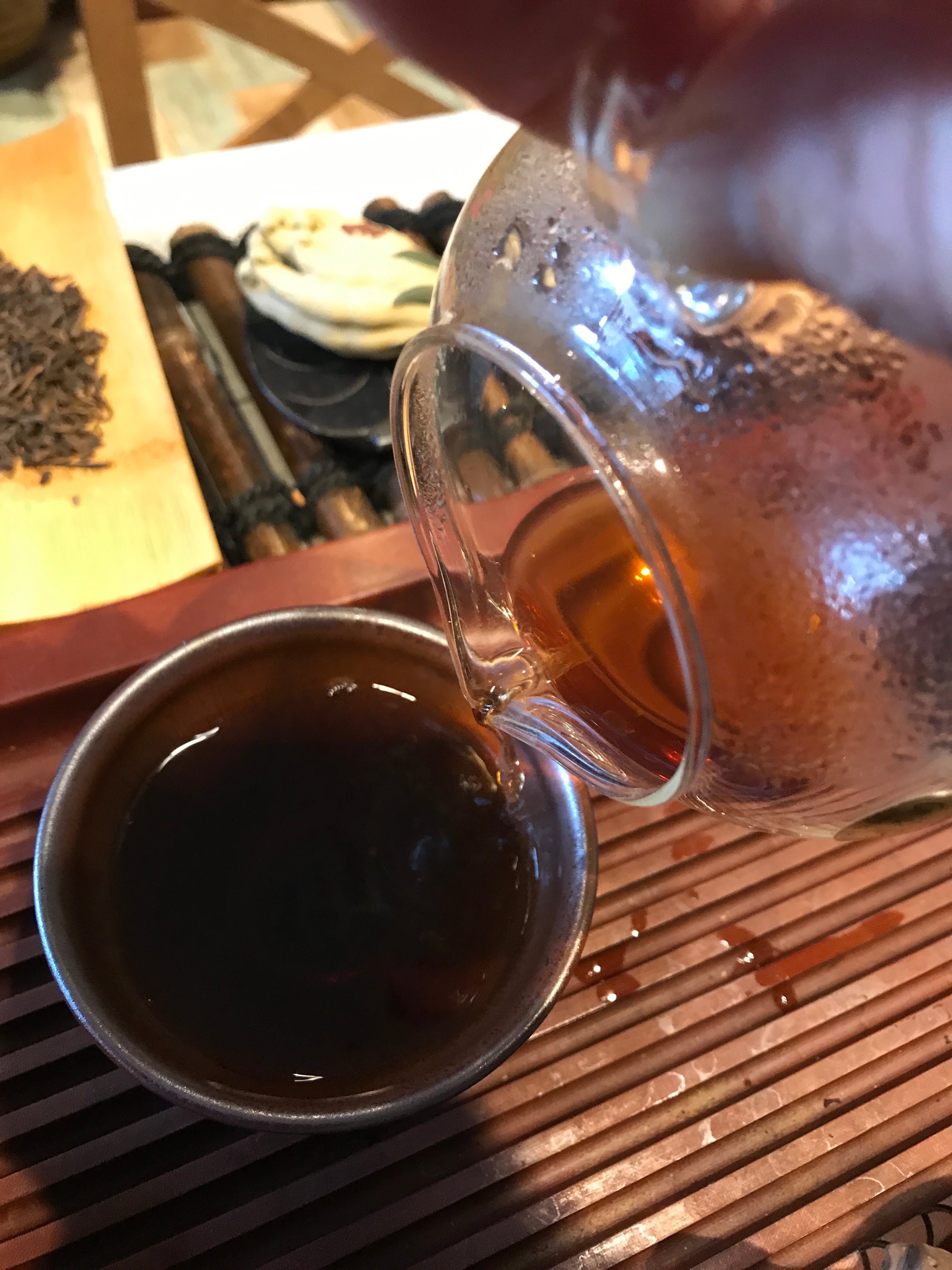 黒茶 プーアル茶熟茶　布朗熟普